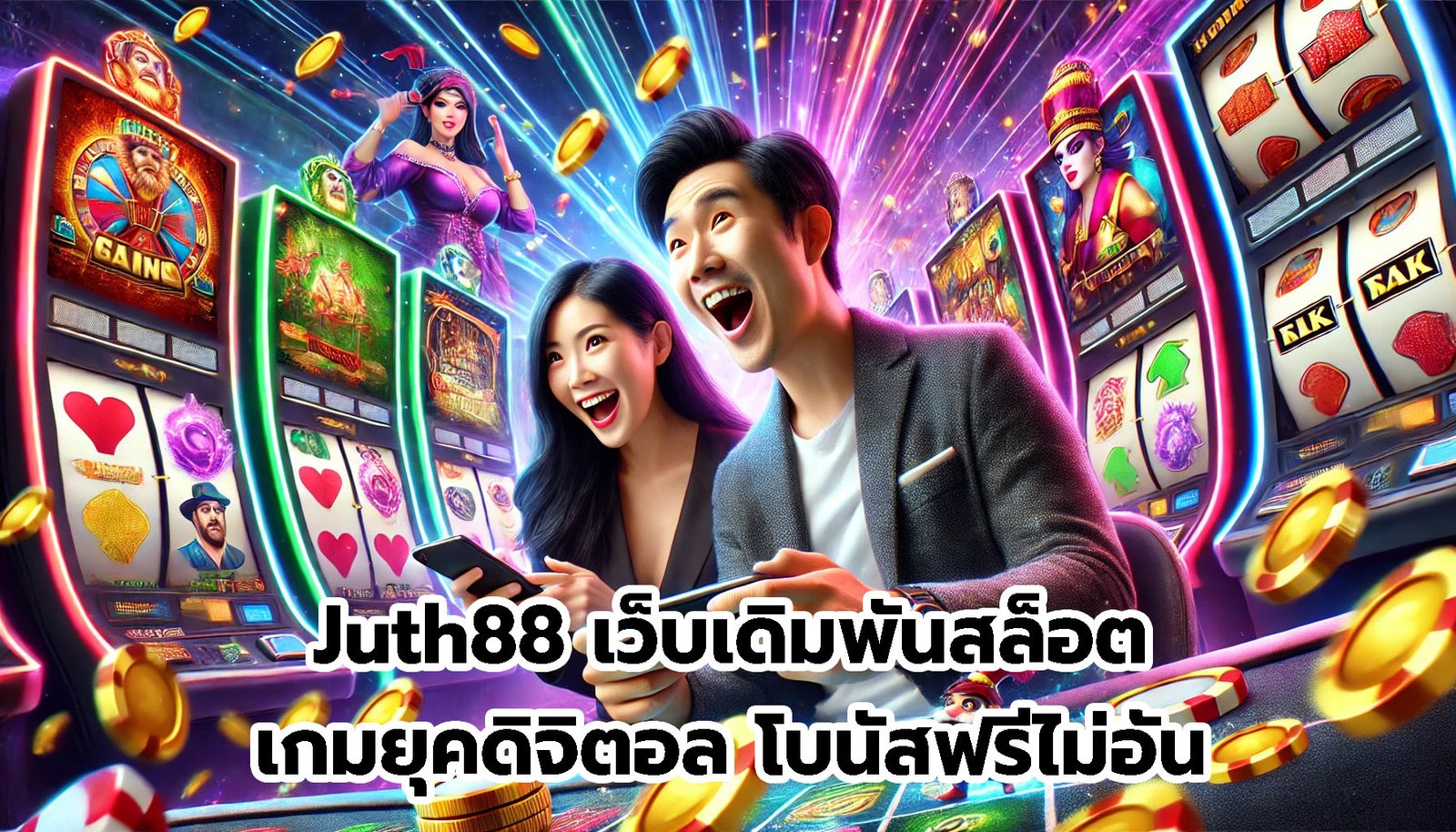 Juth88 เว็บเดิมพันสล็อต เกมยุคดิจิตอล โบนัสฟรีไม่อั้น-5