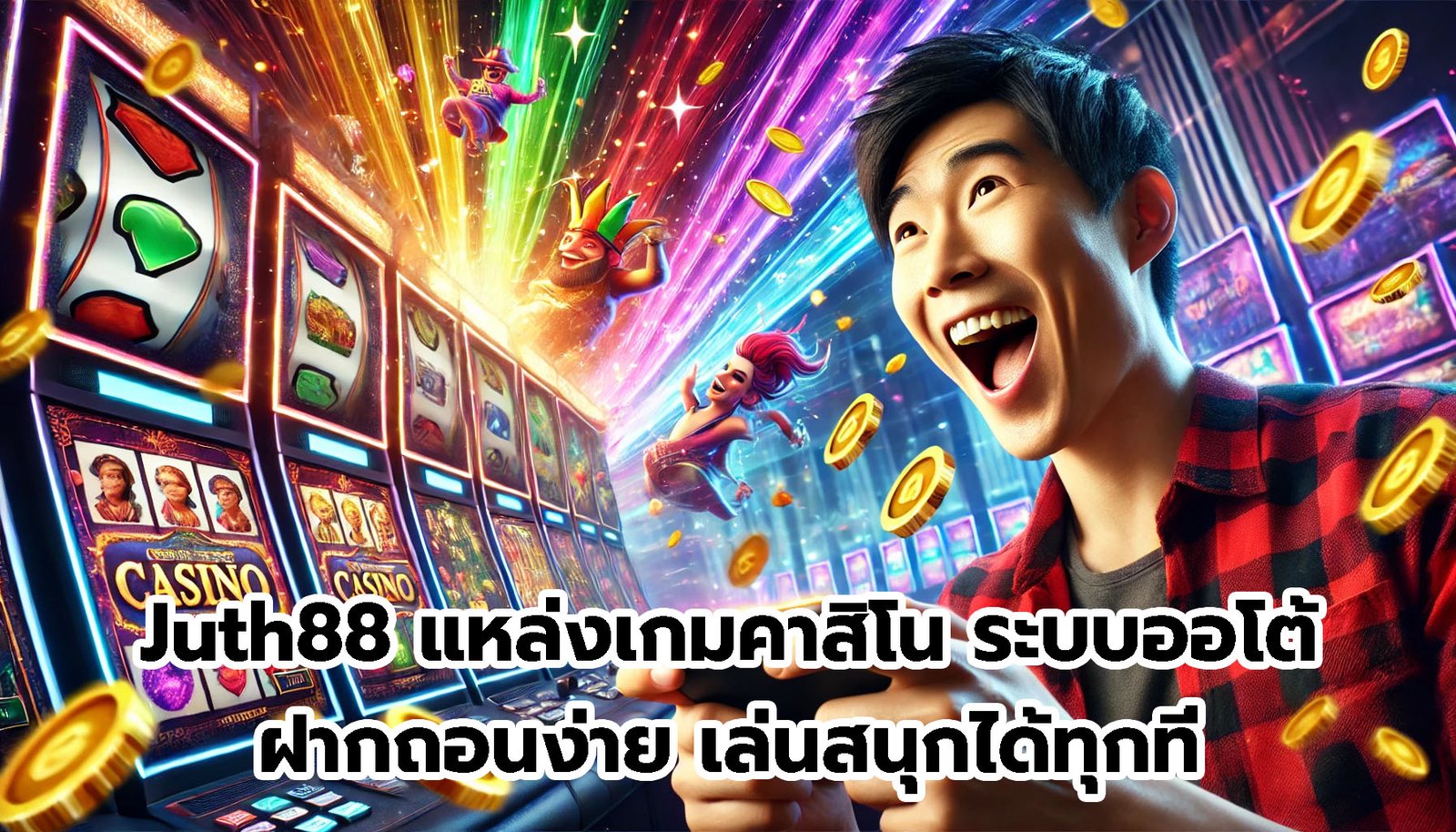 Juth88 แหล่งเกมคาสิโน ระบบออโต้ ฝากถอนง่าย เล่นสนุกได้ทุกที่-8