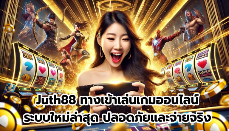 Juth88ทางเข้าเล่นเกมออนไลน์ ระบบใหม่ล่าสุด ปลอดภัยและจ่ายจริง-1