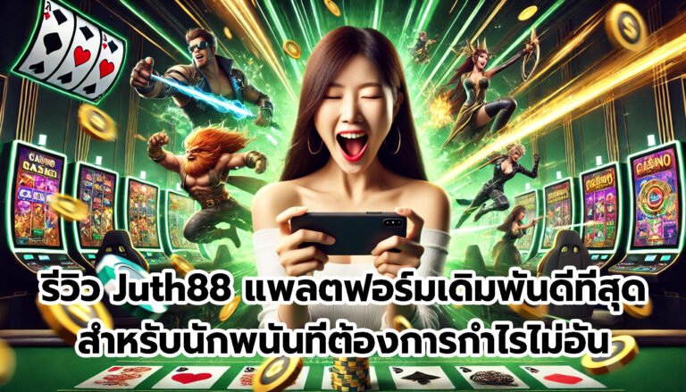 รีวิว Juth88 แพลตฟอร์มเดิมพันที่ดีที่สุดสำหรับนักพนันที่ต้องการกำไรไม่อั้น-3